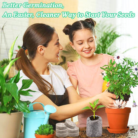 Legigo seed starter system supporting tomatoes, herbs, and flowers indoors or outdoors.