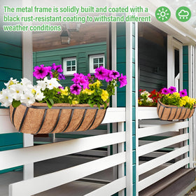 Legigo deep front-to-back planter supports flexible arrangement under windows