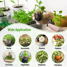 Legigo coco coir pellets retain moisture for seedlings