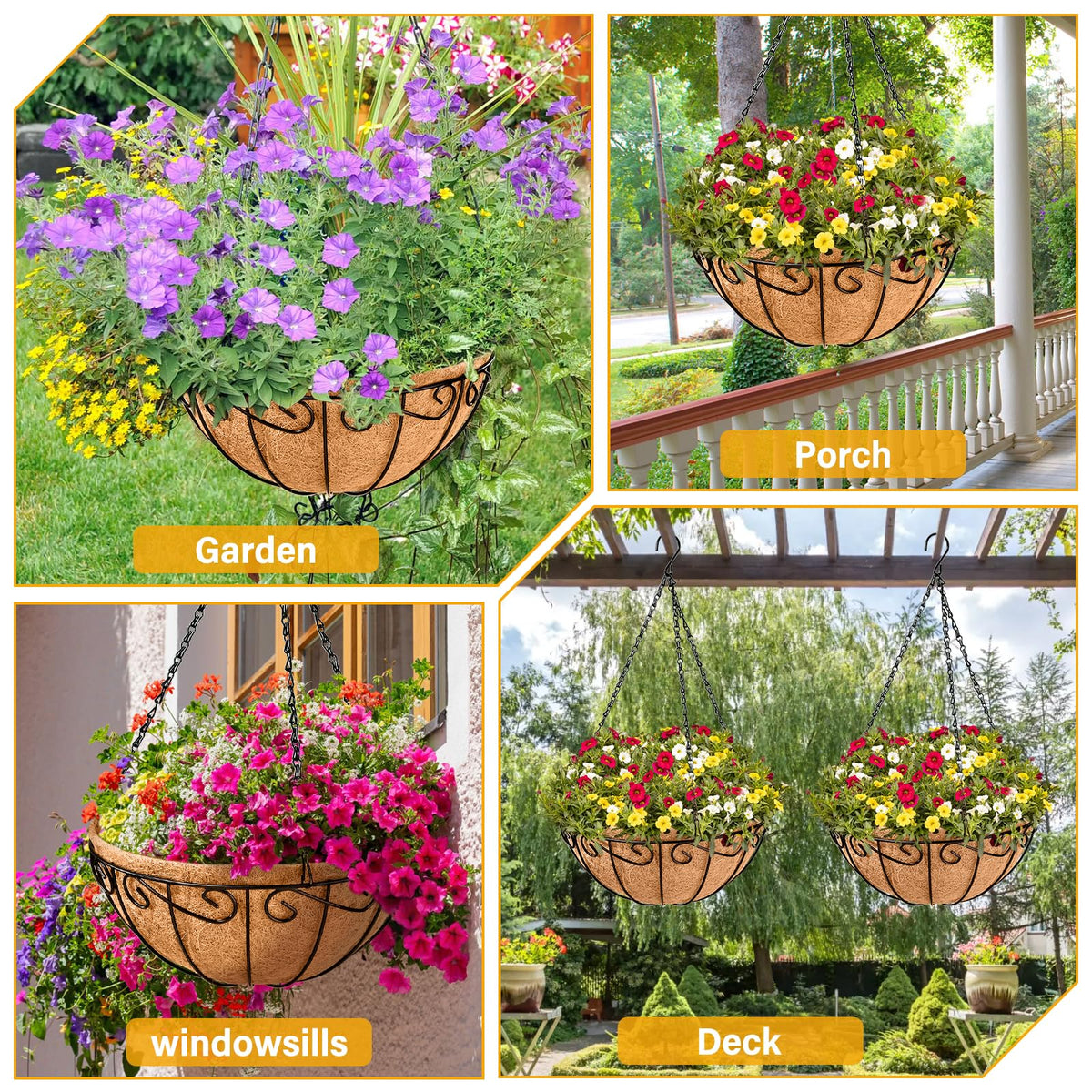 Legigo multi-basket garden display at different heights