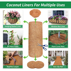 Legigo planter liner helps maintain moisture and healthy roots.