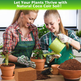 Legigo coco coir serves as a versatile potting substitute.