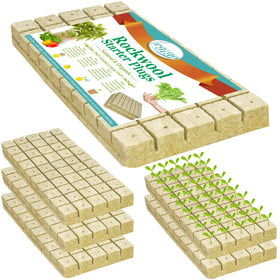 Legigo rockwool seed starter plug 6-sheet pack ready for germination.