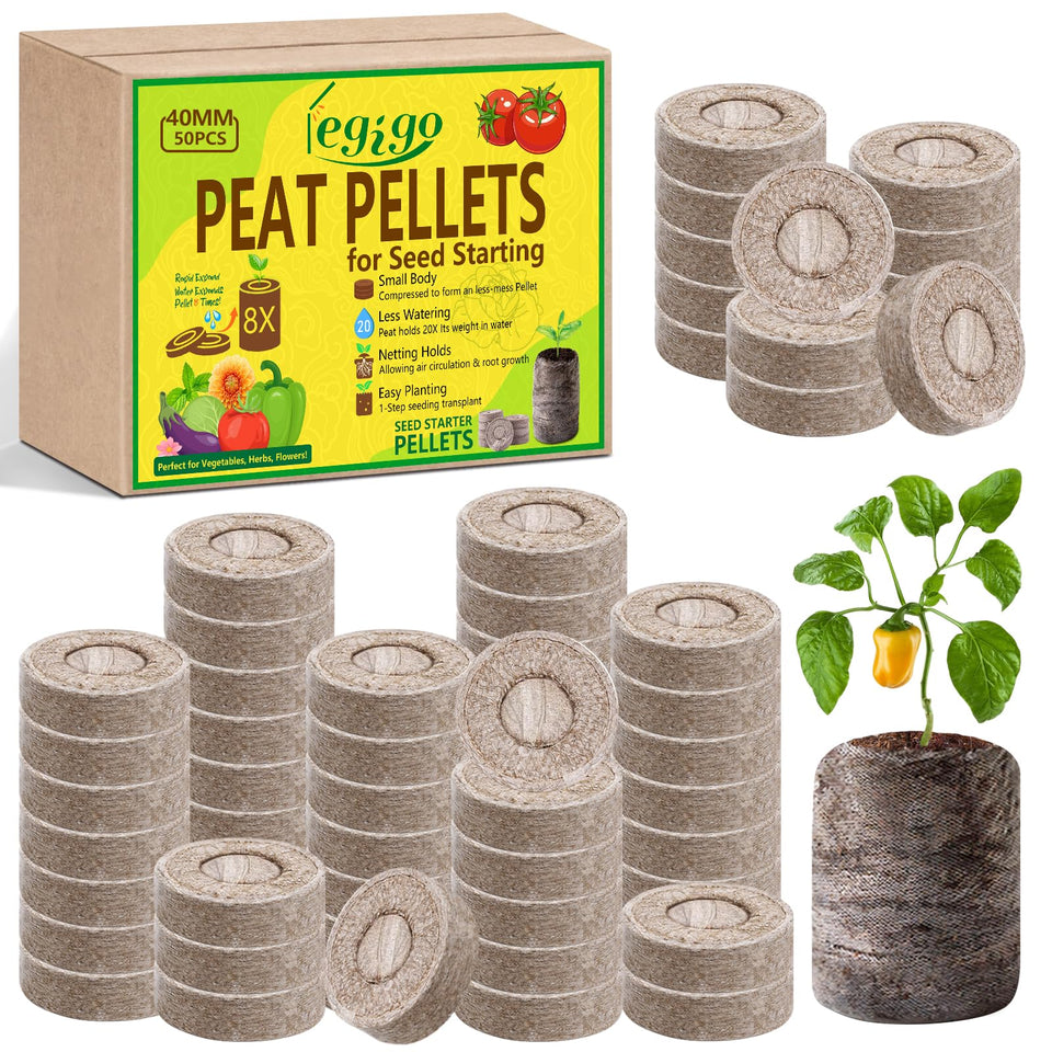 Legigo seed pellets 40mm pack close-up, ideal for quick germination prep.