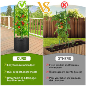 Legigo space saving design enables flexible patio gardening