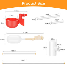 LEIFEOSH leak-proof connections demonstrated by tight fittings and PTFE tape