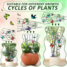 LEIFIDE butterfly trellis 33in indoor-outdoor use supports vines and roses