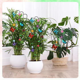 LEIFIDE butterfly trellis 33in interlocking design enables quick installation