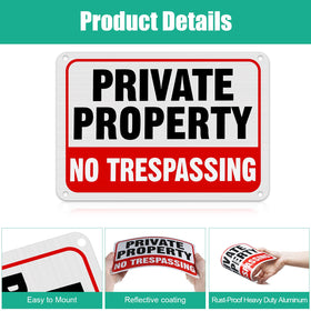 Leifide reflective aluminum sign seen at night when illuminated for a clear warning.