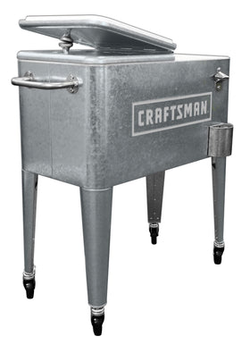 Leigh Country Craftsman cooler features a drain plug for easy cleanup.