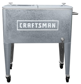Leigh Country Craftsman cooler with insulated resin liner keeps beverages cold longer.