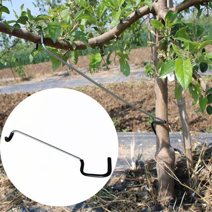 LEILINLIFE fruit tree branch spreader assembly facilitates easy setup on trees.