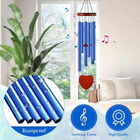 Leinuosen memorial wind chimes as a thoughtful sympathy gift.