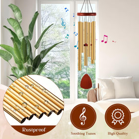 Leinuosen wind chimes serve as memorial gift adding comforting soundscape to memories.