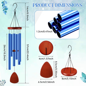 Leinuosen wind chimes pine disc provides stable tone and durable outdoor use.