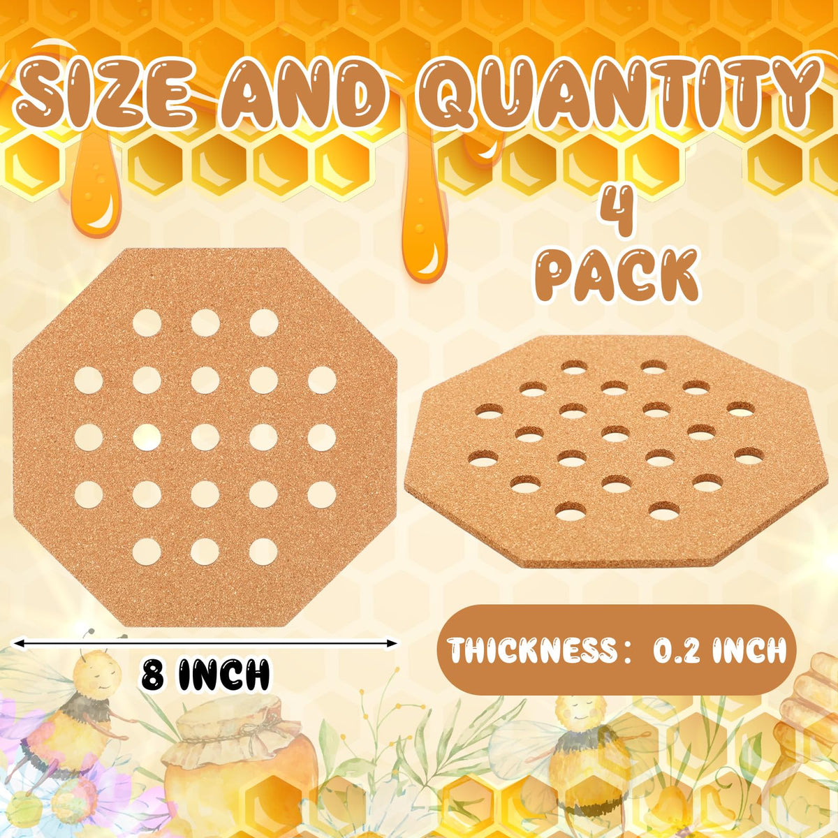 Leinuosen wooden bee waterer island with cork for gentle landing and stable buoyancy.