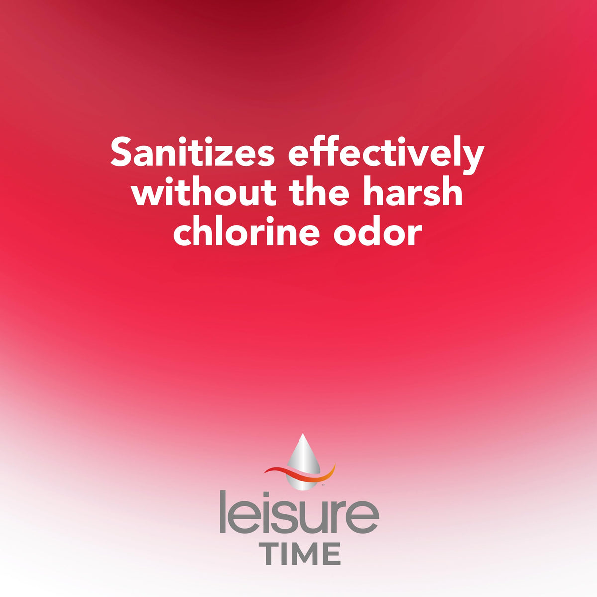 Leisure Time bromine tablets in spa bucket for easy dosing