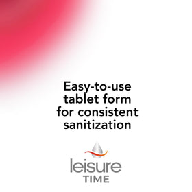 Leisure Time bromine tablets promote spa water clarity and freshness