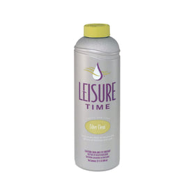 Leisure Time Filter Clean soaking bath demonstrates deep-cleaning for spa filters.