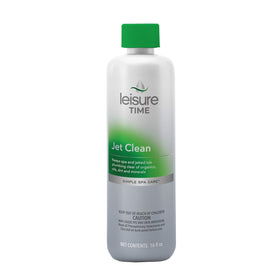 Leisure Time Jet Clean 2-pack box image highlighting convenient spa care kit