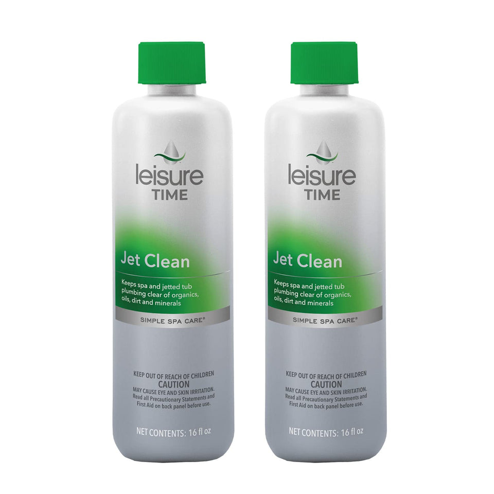Leisure Time Jet Clean bottle pour for spa plumbing maintenance and flow