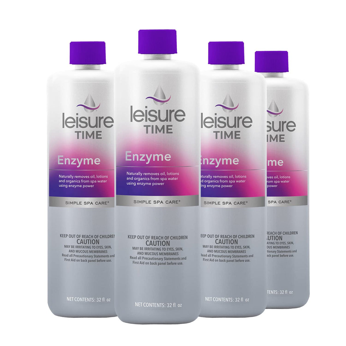 Leisure Time SGQ-04 enzyme liquid bottle for spa water care and clearer water with less maintenance