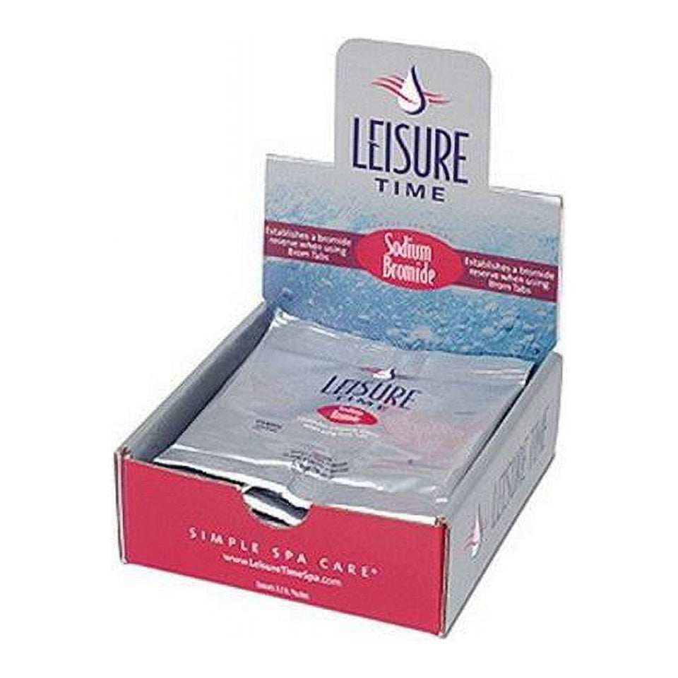 Leisure Time Spa BE disinfectant sodium bromide 2oz packet establishes bromine reserve for spa water