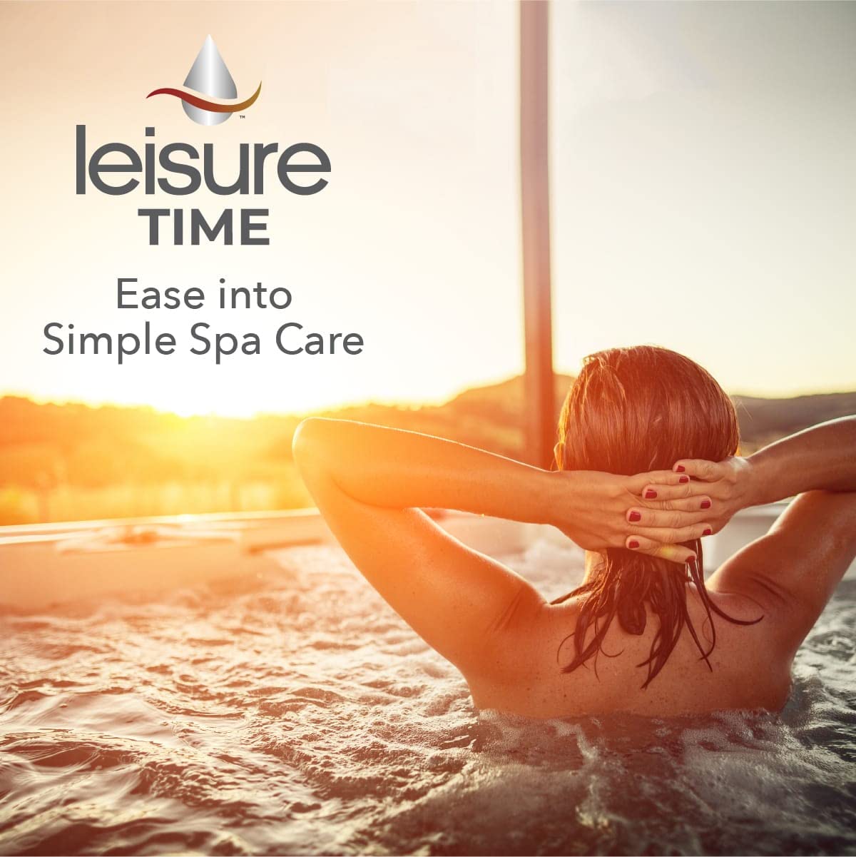 LEISURE TIME Spa Mineral Purifier 23434A promotes clear water in your spa.
