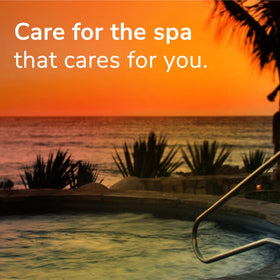 LEISURE TIME Spa Mineral Purifier 23434A lasts up to four months for easy care.