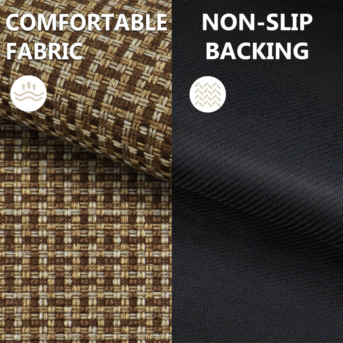LEKEEPGO absorbent polyester door mat keeps entryway dry and tidy