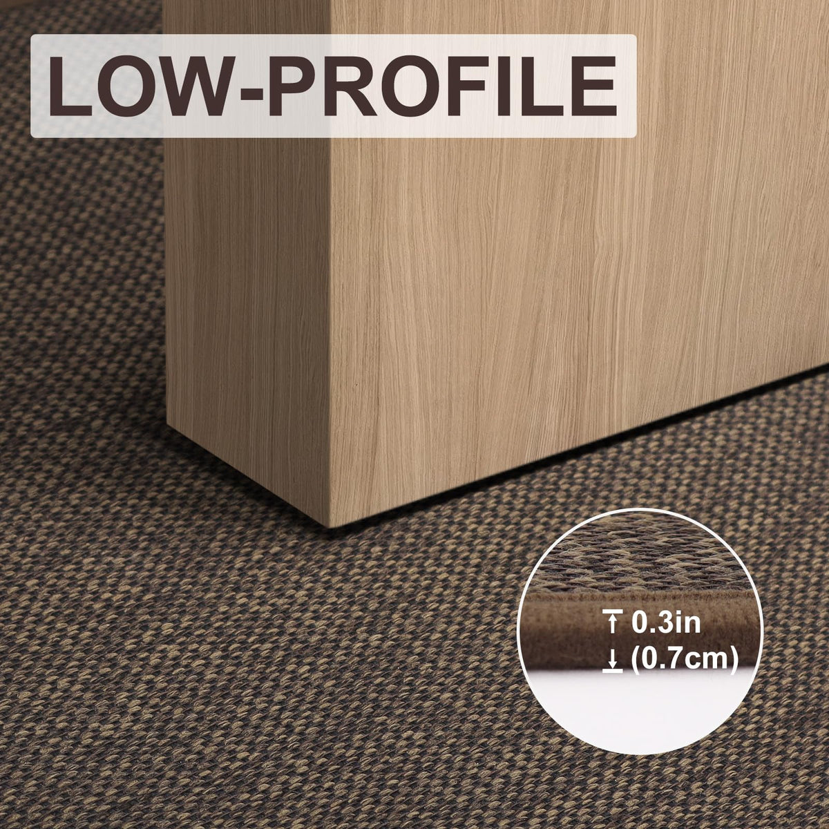 LEKEEPGO door mat 24x47 rain-ready entryway in use on wet days.