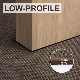 LEKEEPGO door mat 24x47 rain-ready entryway in use on wet days.