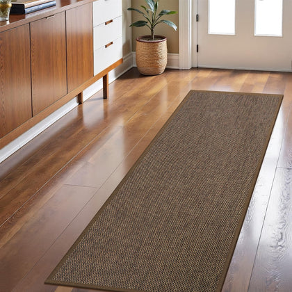 LEKEEPGO long door mat 24x59 with absorbent surface for rainy entrances.