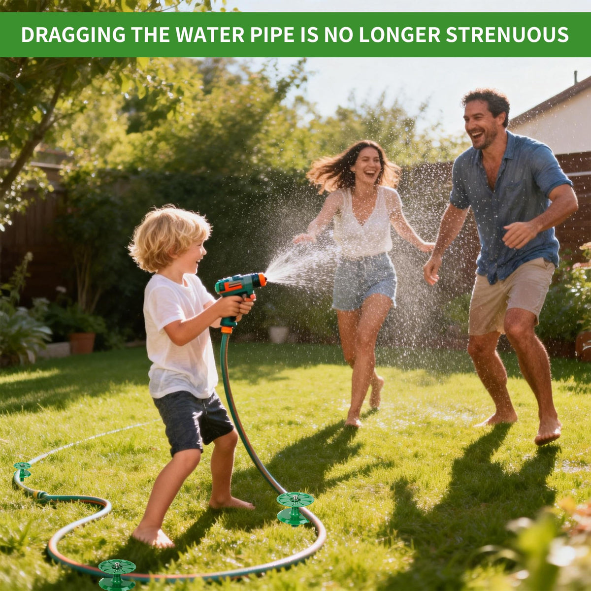 LEMEWEL hose guide keeps hoses off delicate edges and beds