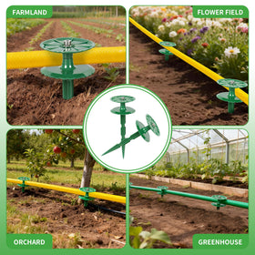 LEMewell decorative lace on disks adds charm while keeping hoses on track.