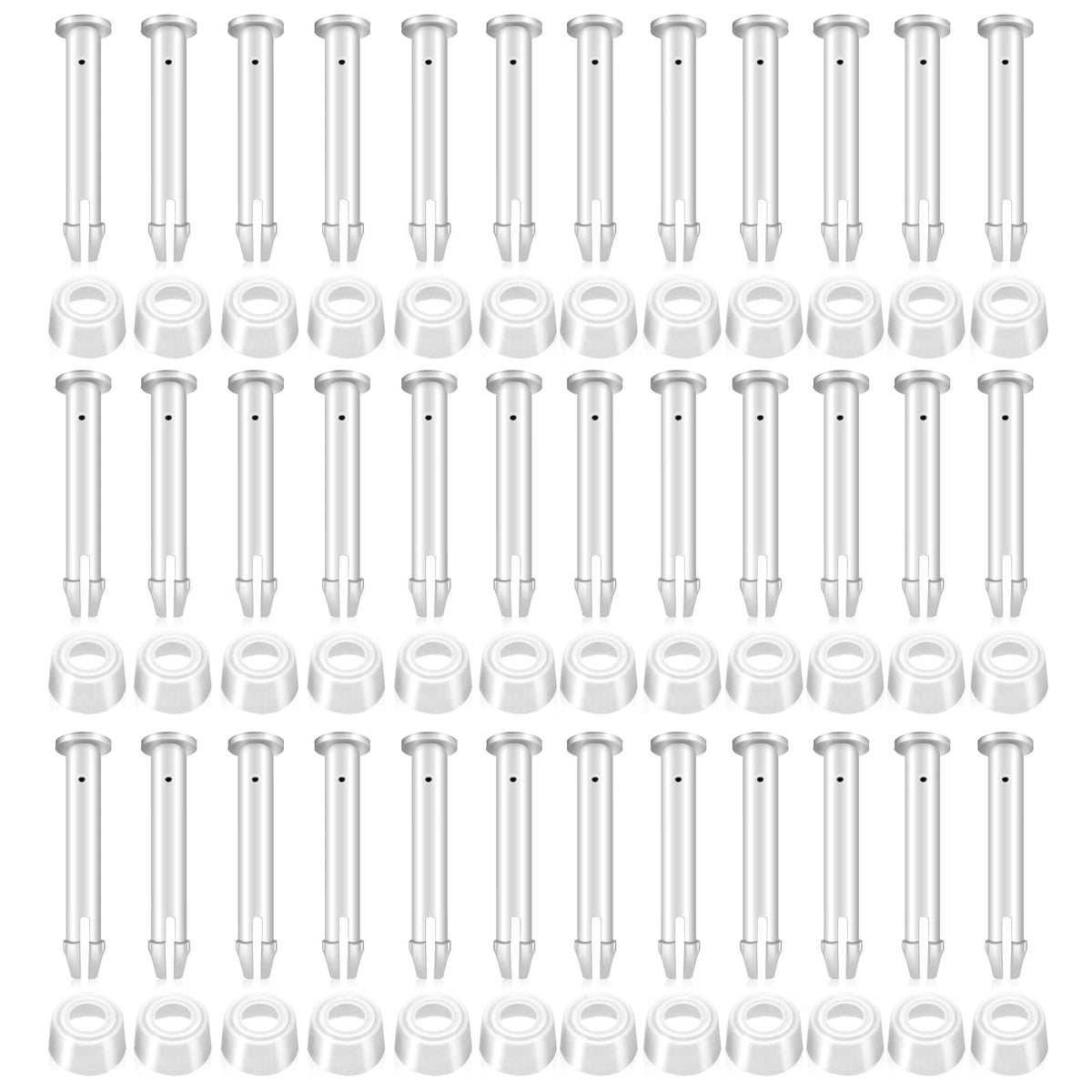 Lemfema 36pcs pool joint pins for Intex frames, quick repair option.