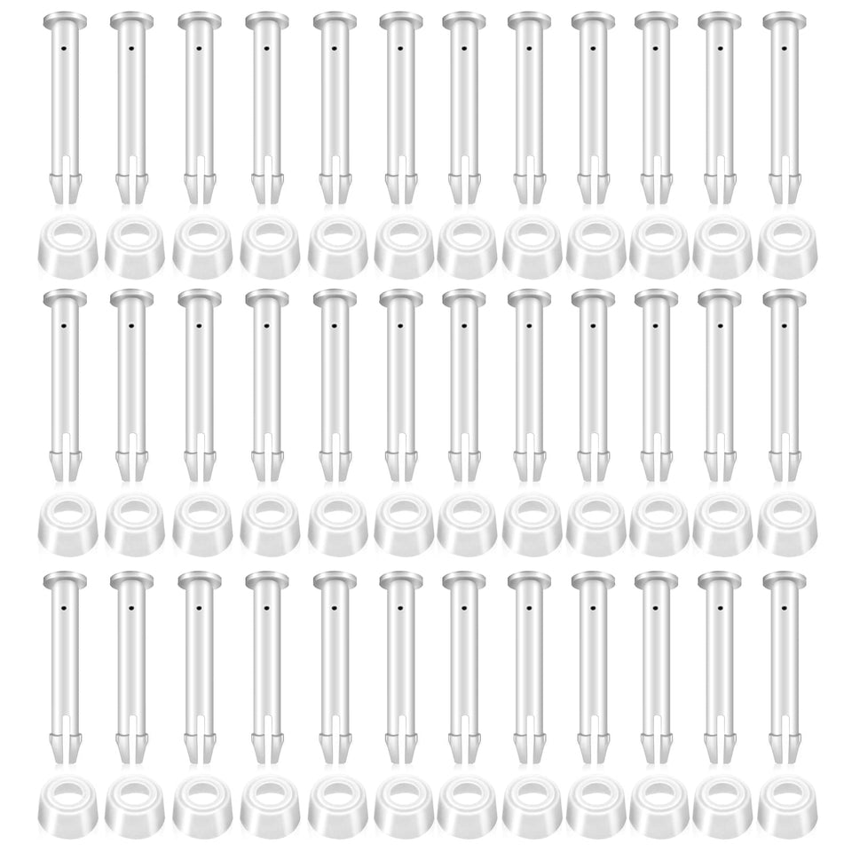 Lemfema 36pcs pool joint pins for Intex frames, quick repair option.