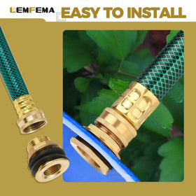 Lemfema installation hole preparation showing a 27 mm drill size for easy setup