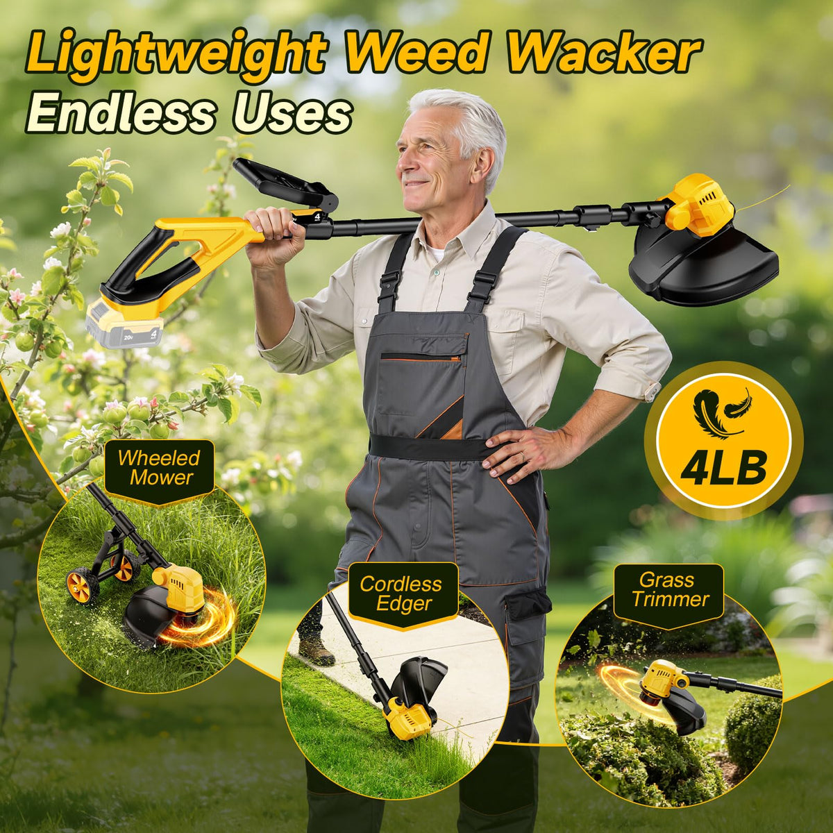 Lemolifys ergonomic adjustable handle enhances grip comfort