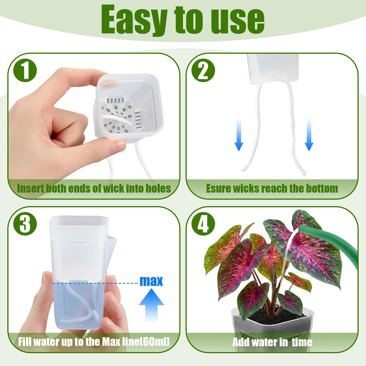 LemonRoad mini measuring cup included for precise watering and setup