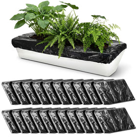 LemonRoad planter mulch cover with elastic band for outdoor use, blocks weeds and preserves moisture.