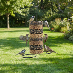 LemonRoad top hook hanging feature offers flexible placement on branches.