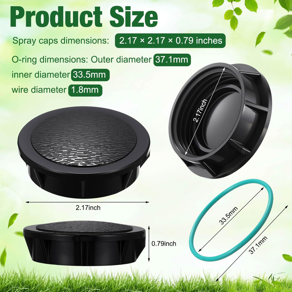 Lemosae nitrile O-ring provides a durable seal to reduce leaks