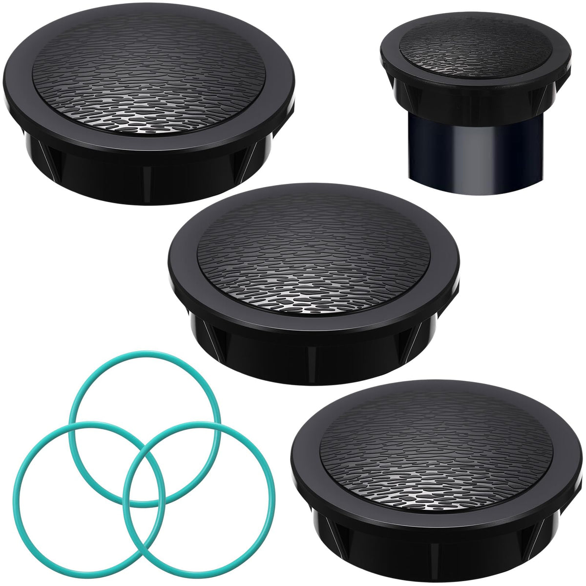 Lemosae sprinkler head cap for Rain Bird 1800 series enables quick upgrades and reliable sealing
