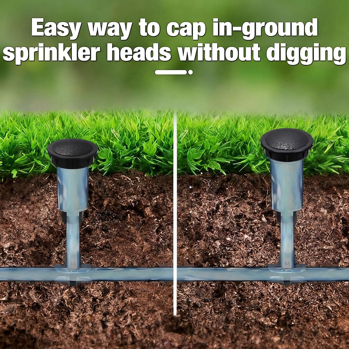 Lemosae tool free cap allows effortless installation without tools