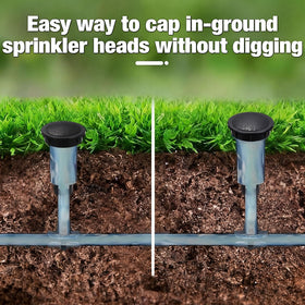 Lemosae tool free cap allows effortless installation without tools