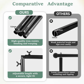 Lemosyu adjustable-height clamps fit tabletops up to 2.7 inches thick