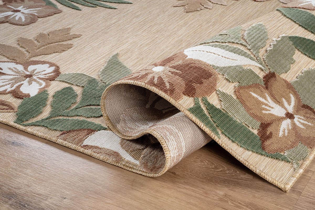Lena Rug durable low-pile design handles high-traffic areas and pets