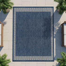 Lena Rug washable feature enables quick cleanup after outdoor gatherings.