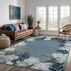 Lena Rug durable non-shedding construction for busy homes